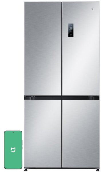 Lodówka XIAOMI MRC50ESSMPAEU Side by Side No Frost 191.2 cm Srebrna