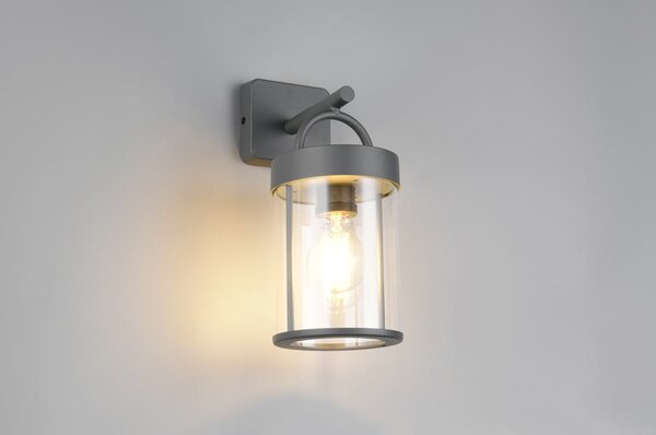 Zewnętrzna lampa ścienna (wysokość 29 cm) Almeria – Reality