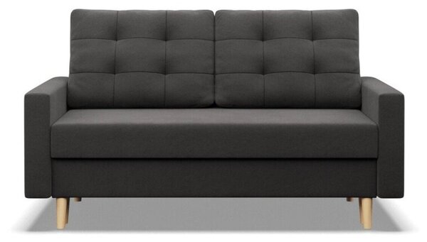 Sofa rozkÅadana, MILO, Mikrofaza, 152x92x92 cm, szary | TYLETEGOTU