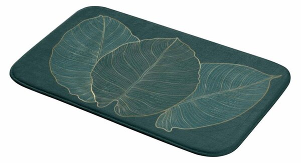 Ciemnozielony dywanik łazienkowy 45x75 cm Jade – douceur d'intérieur