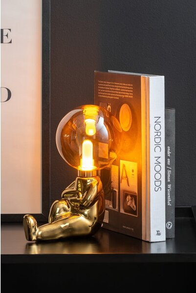 Lampka dziecięca w kolorze złota Joey – Leitmotiv