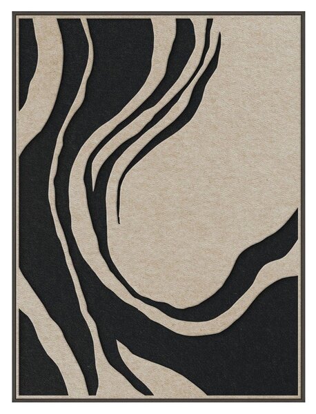 Obraz akustyczny 3D z ramą w zestawie 90x120 cm Sacred Silence 2 – Malerifabrikken