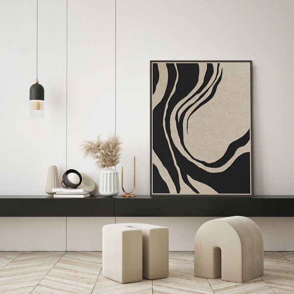 Obraz akustyczny 3D z ramą w zestawie 90x120 cm Sacred Silence 2 – Malerifabrikken