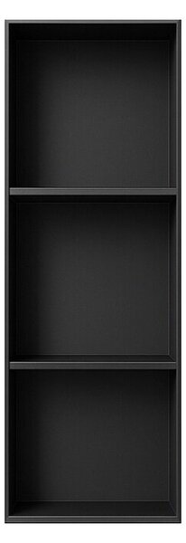 Półka łazienkowa wnękowa HYDROSAN TRES-BL-90X30X10 Czarny mat 30x90x10 cm