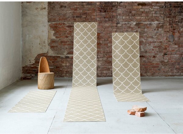 Beżowy chodnik odpowiedni na zewnątrz 70x150 cm Kotte Sand – Pappelina