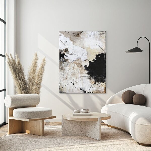 Obraz drukowany z ręcznie malowanymi elementami na płótnie 90x118 cm Reform 1 – Malerifabrikken