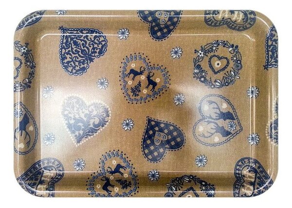 Taca VIVENZI Cuori Blu (51 x 38 cm)