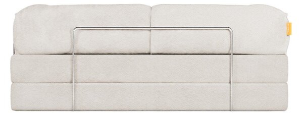 Beżowa rozkładana sofa z materiału bouclé 180 cm Bloom – TemaHome