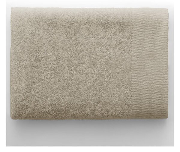 Beżowy bawełniany ręcznik frotte 50x100 cm Amari – Restilo