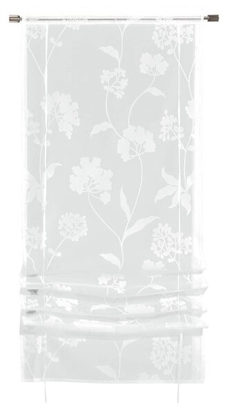 Biała roleta rzymska 60x145 cm – Sehlbach