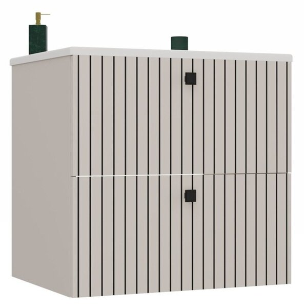 Szafka z umywalką TIGO 60 2S kaszmir 60x47x59 1 szt