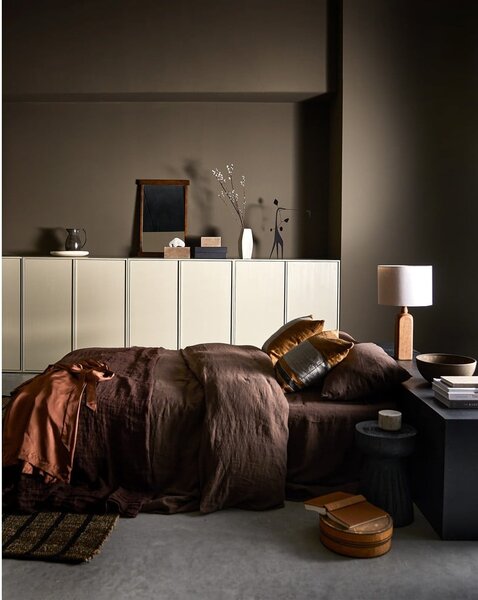Kremowa szafa modułowa z litego drewna sosnowego 100x150 cm Daily – vtwonen