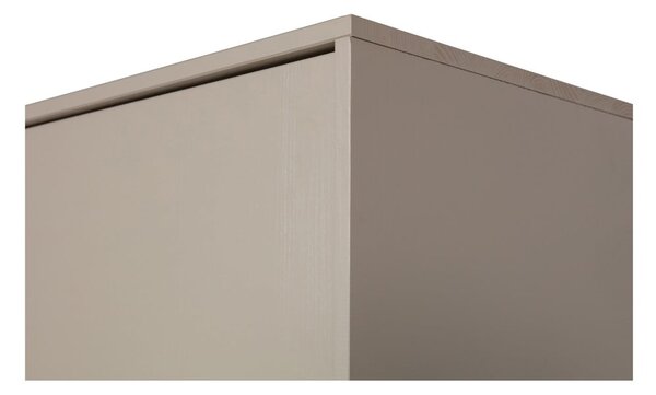 Kremowa szafa modułowa z litego drewna sosnowego 300x200 cm Daily – vtwonen