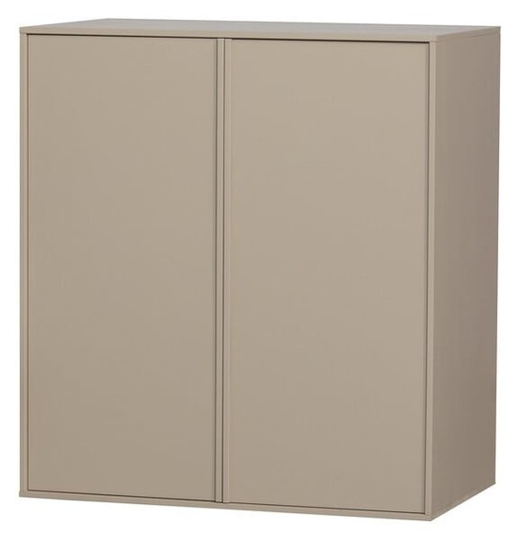 Kremowa szafa modułowa z litego drewna sosnowego 300x200 cm Daily – vtwonen