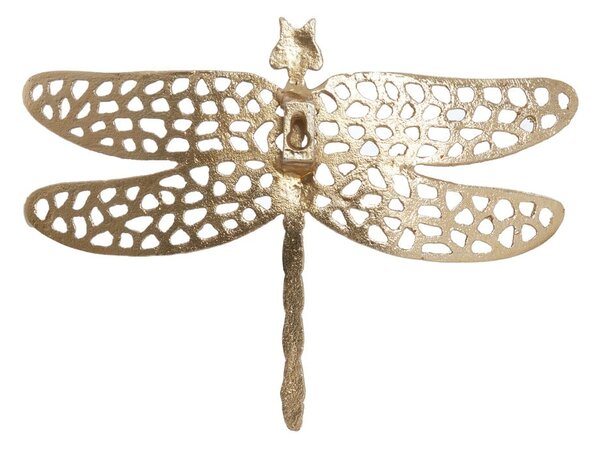 Metalowa dekoracja ścienna 24x17,5 cm Dragonfly – Light & Living