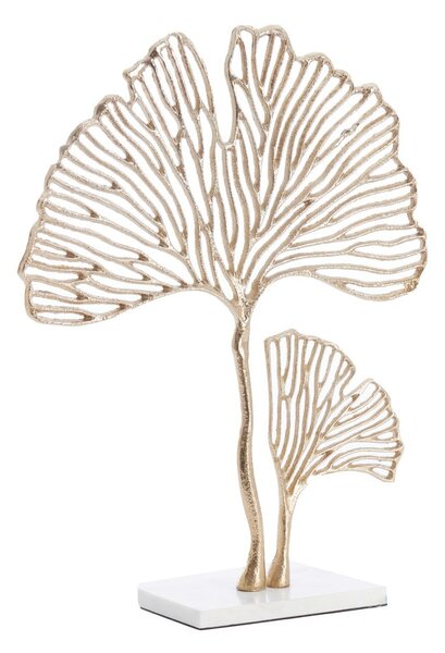 Metalowa figurka (wysokość 48 cm) Leaf – Light & Living