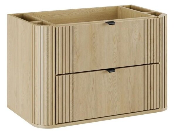 Szafka pod umywalkę OVALIA CREMONA 2S 80cm dąb cremona
