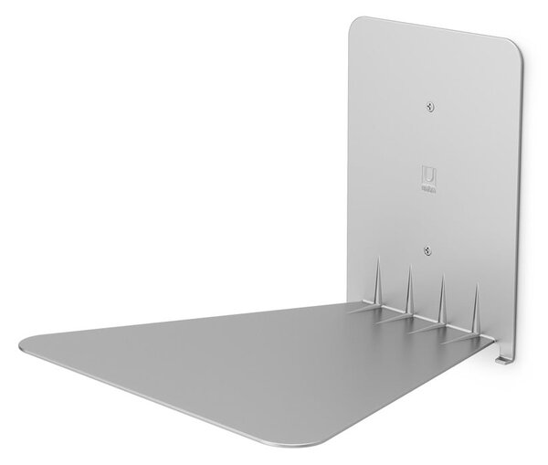 Srebrne metalowe półki zestaw 3 szt. 18 cm Conceal – Umbra