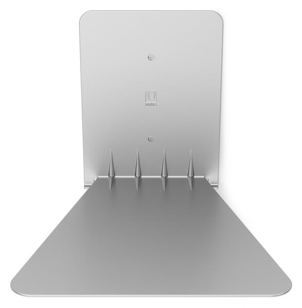 Srebrne metalowe półki zestaw 3 szt. 18 cm Conceal – Umbra