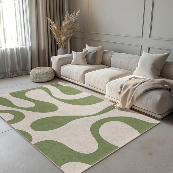 Zielony chodnik odpowiedni do prania 60x230 cm Matcha Latte – Mila Home