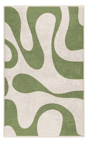 Zielony dywan odpowiedni do prania 80x150 cm Matcha Latte – Mila Home