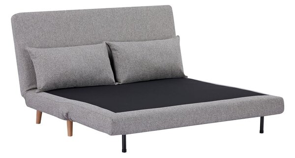 Szara rozkładana sofa 140 cm Marlow – House Nordic