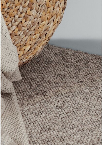 Szarokremowy chodnik odpowiedni do prania 80x240 cm Rocco Dark Cream – Elle Decoration