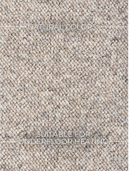 Szarokremowy chodnik odpowiedni do prania 80x240 cm Rocco Dark Cream – Elle Decoration