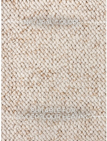Kremowy chodnik odpowiedni do prania 80x240 cm Rocco Cream – Elle Decoration