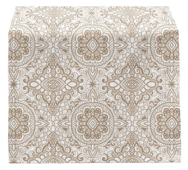 Bieżnik 40x130 cm Beige Mandala – Mila Home