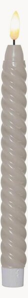 Świeca stołowa LED z funkcją timera Flame Swirl Antique