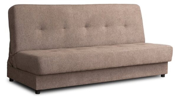 Wersalka Sofa Kanapa RozkÅadana z FunkcjÄ Spania Dwuosobowa BrÄ zowa ARUBA