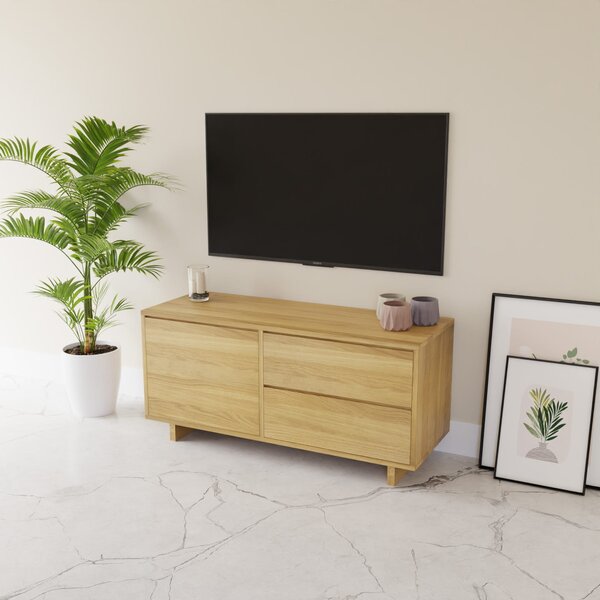 Szafka RTV Fierra Loft I, Szafka RTV drewniana pod Telewizor o szerokości 127 cm