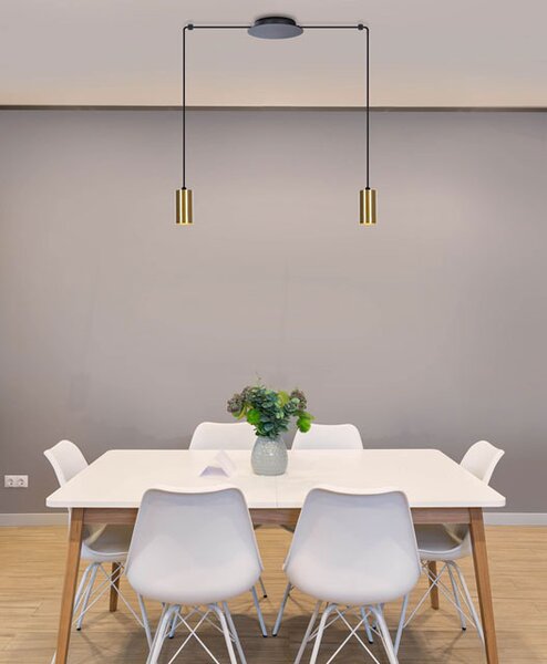 Lampa wisząca tuba z regulacją zwisów - 10X S784 A1-S91
