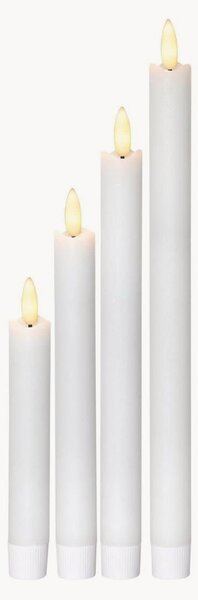 Komplet świec LED Taper Candles Flame, 4 elem