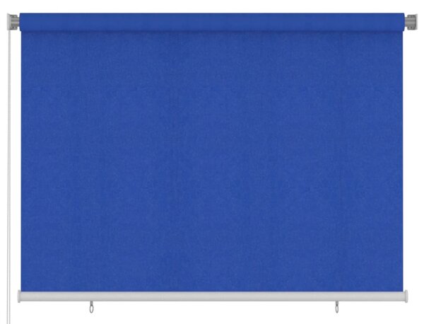 Roleta zewnętrzna, 200x140 cm, niebieska, HDPE