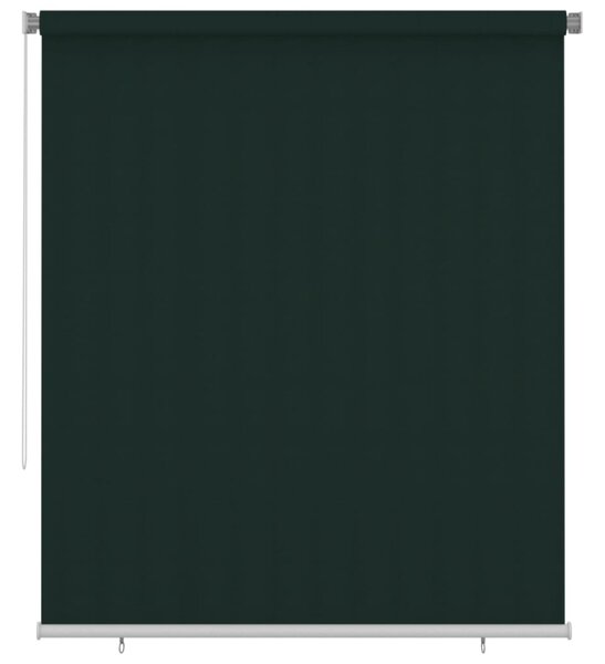 Roleta zewnętrzna, 200x230 cm, ciemnozielona, HDPE