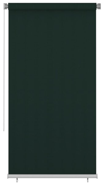 Roleta zewnętrzna, 120x230 cm, ciemnozielona, HDPE