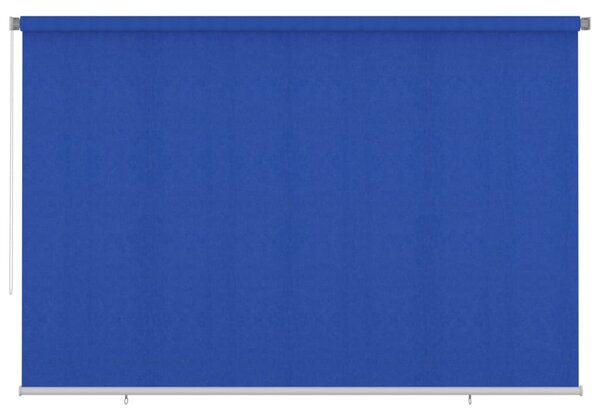 Roleta zewnętrzna, 350x230 cm, niebieska, HDPE