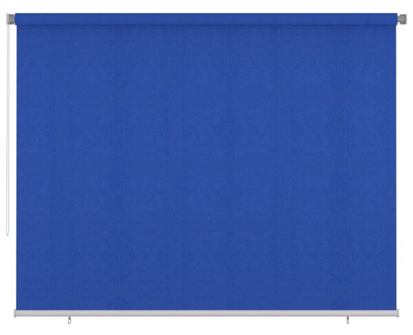 Roleta zewnętrzna, 300x230 cm, niebieska, HDPE