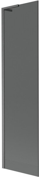 Mexen Next L parawan nawannowy 1-skrzydłowy 50 x 150 cm, grafit, gun gray szczotkowany - 895-050-000-03-40-66