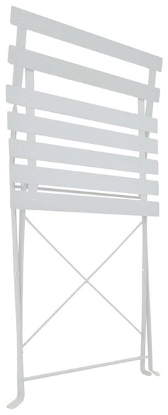 Zestaw białych metalowych mebli ogrodowych F2-R48