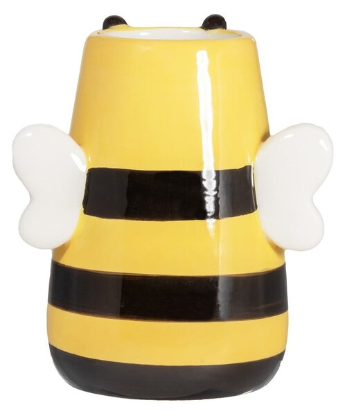 Żółty wazon z dolomitu (wysokość 10,5 cm) Bee – Sass & Belle