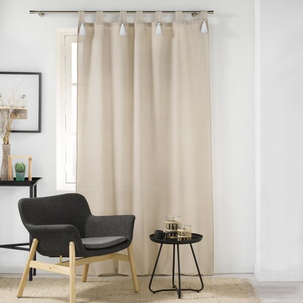 Beżowa zasłona 140x240 cm Cyrine – douceur d'intérieur
