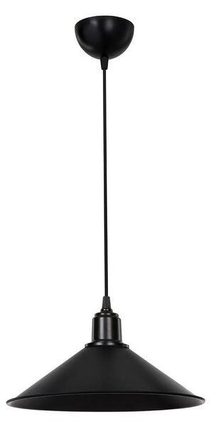 Czarna metalowa lampa sufitowa ø 30 cm – Squid Lighting