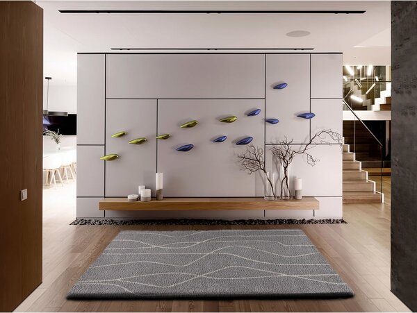 Szary dywan 80x150 cm Routa – Universal