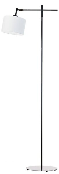 Lampa stojąca podłogowa przegubowa regulowana z abażurem walec 17cm SALIX