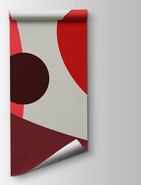 Fototapeta Kolorowa praca artystyczna przedstawiająca twarz i kwiat, Fototapety Abstrakcja, Popularne Fototapety, t01036v1 - Tapeko.pl