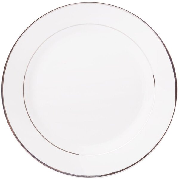 Talerz AMBITION Aura Srebrny 16.5 cm