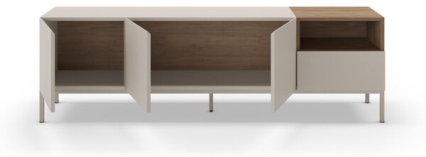 Kremowa szafka pod TV 180x55 cm Cailin – Marckeric